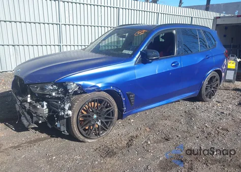 2025 BMW X5 M Competition z USA, uszkodzony, nr VIN 5YM13ET05S9Y79733